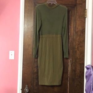 A Two Material Dress❤️